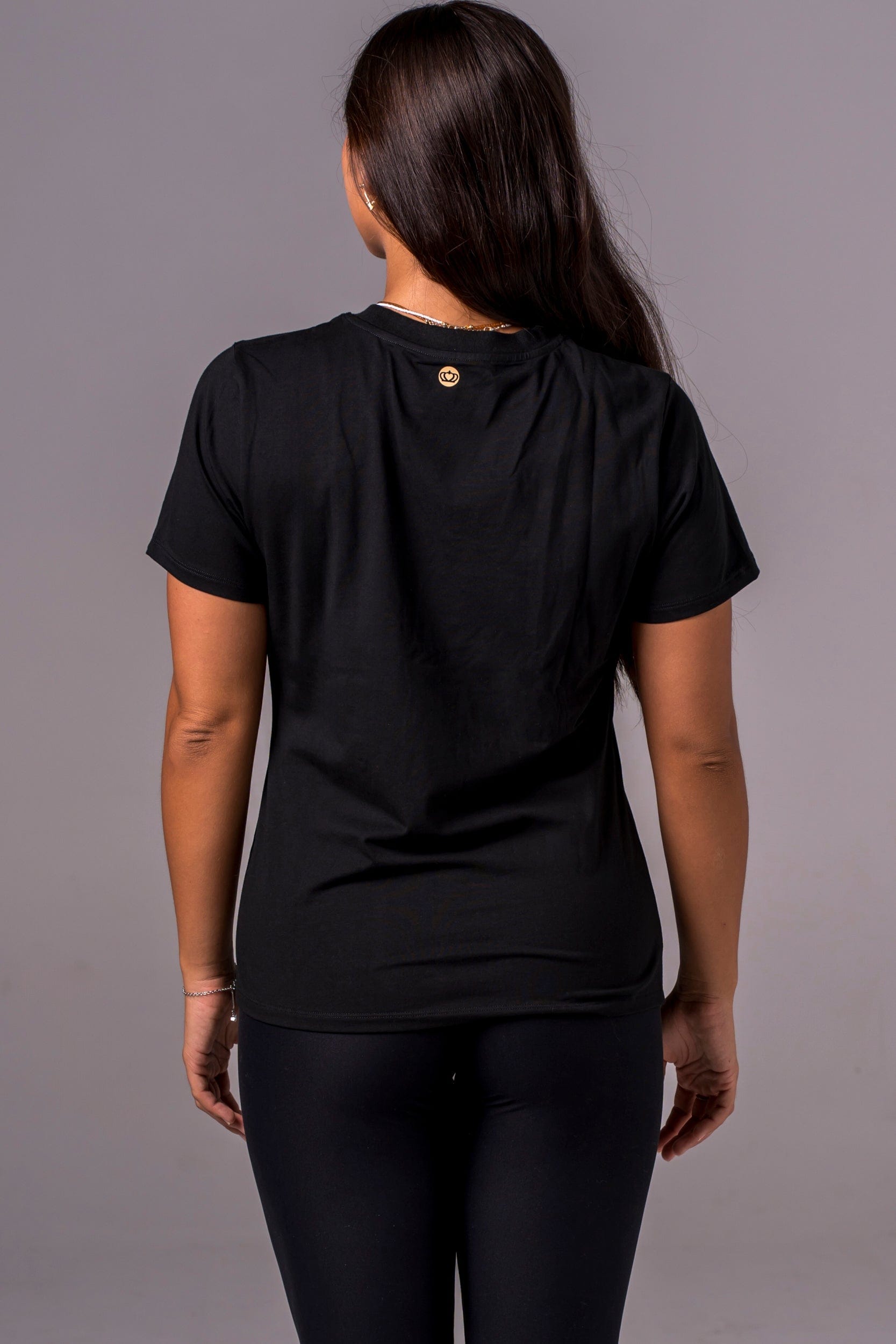 Black Basic Tee