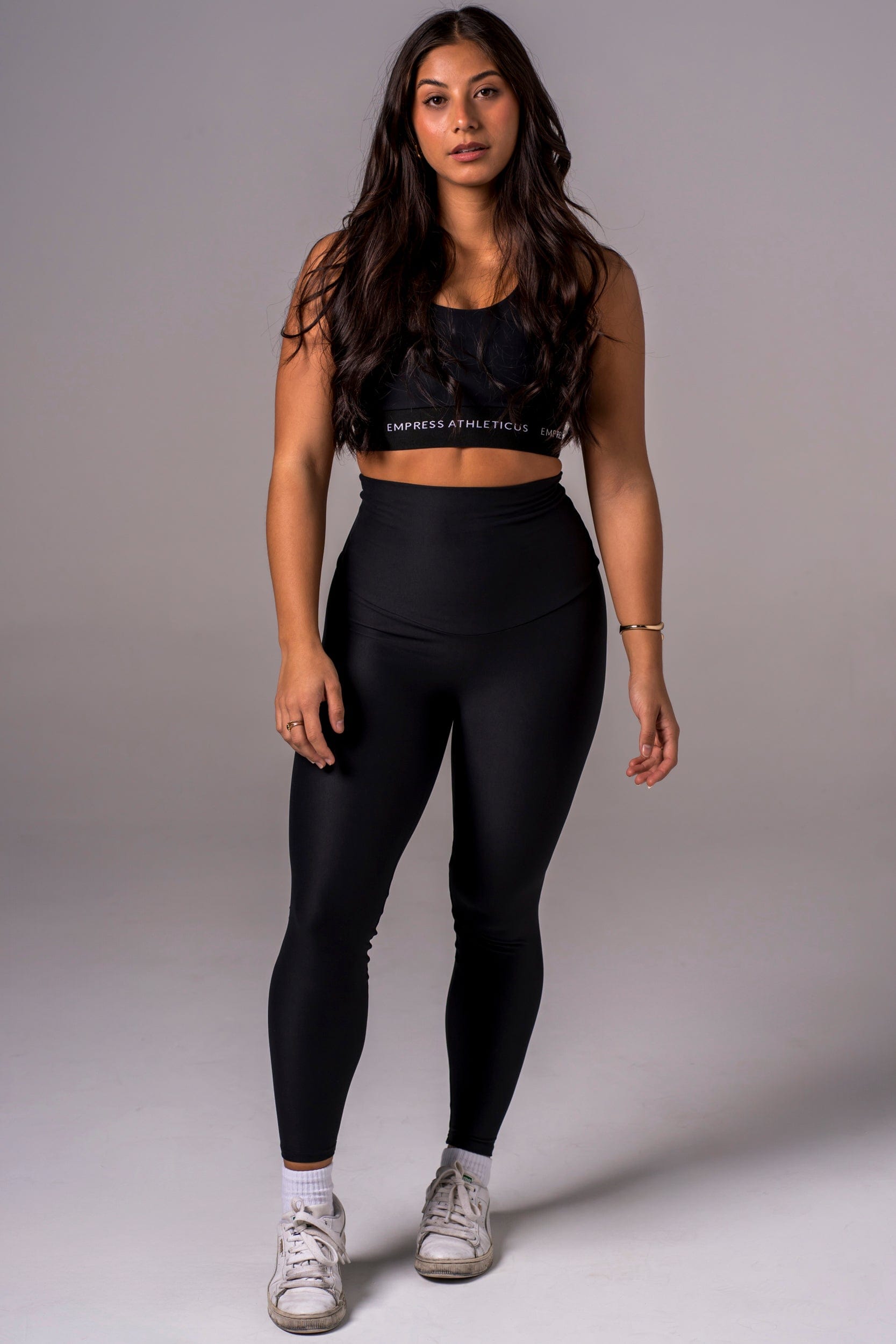 Black Dynamic Extra High Waisted Ankle Biter Leggings