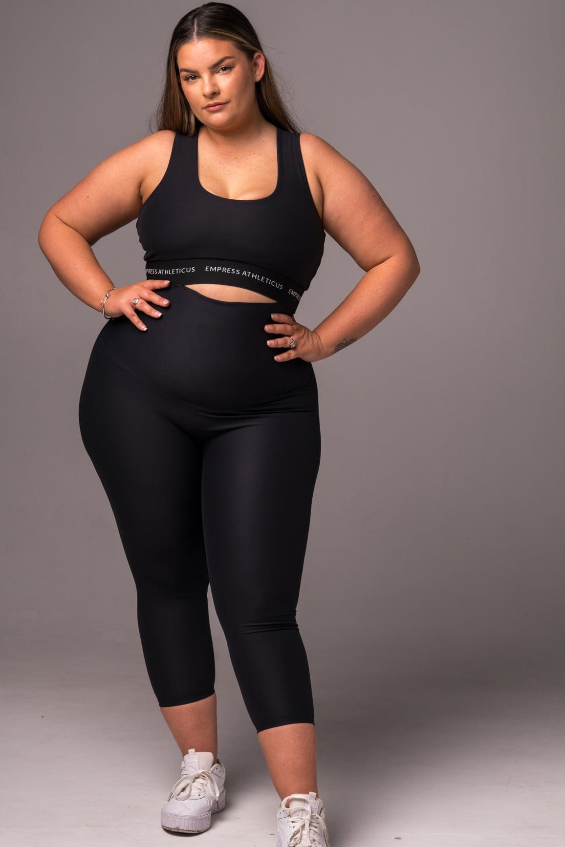 black dynamic extra high waisted capri leggings 31202479046846