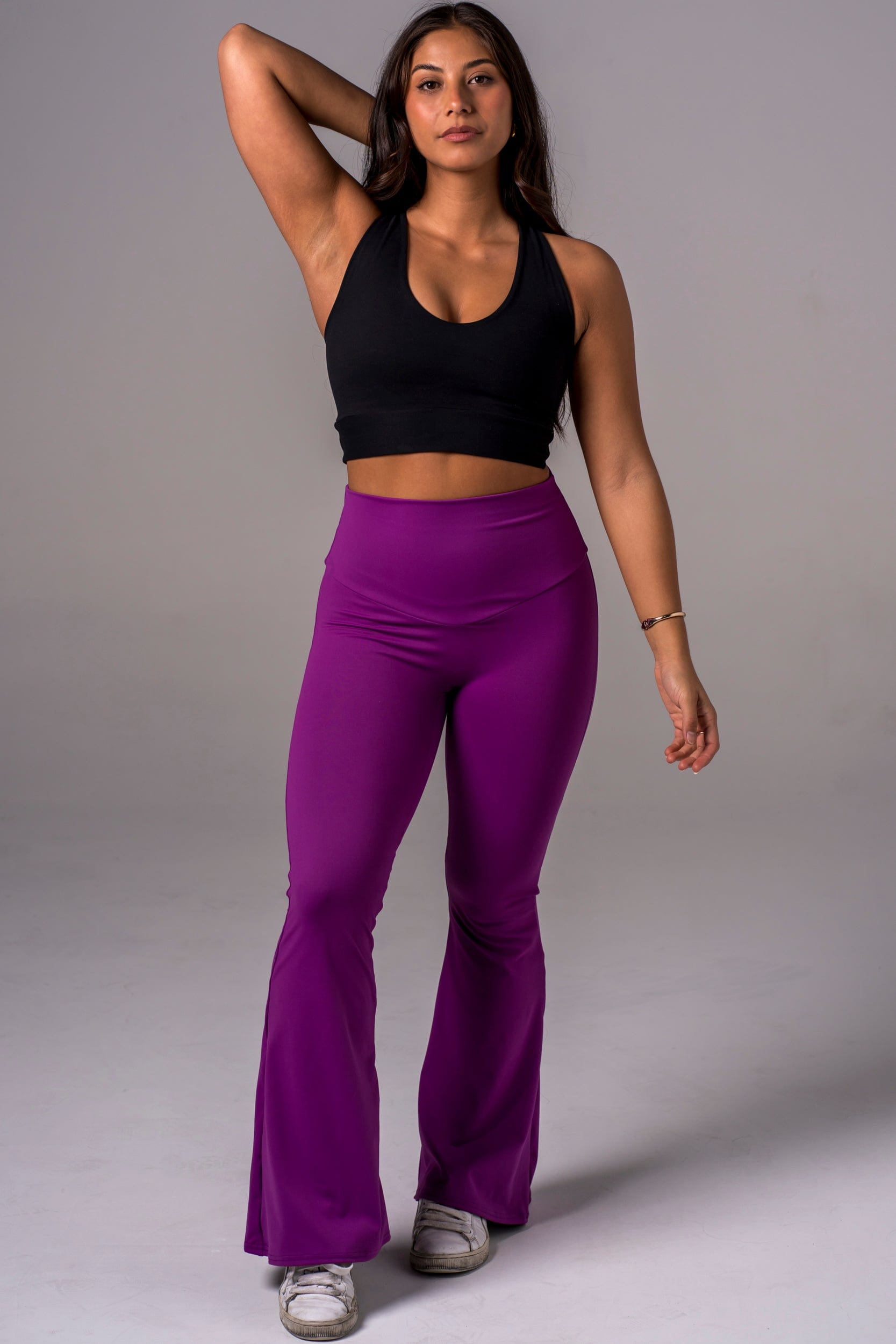 Fuchsia Luxe Pocket Yoga Pants