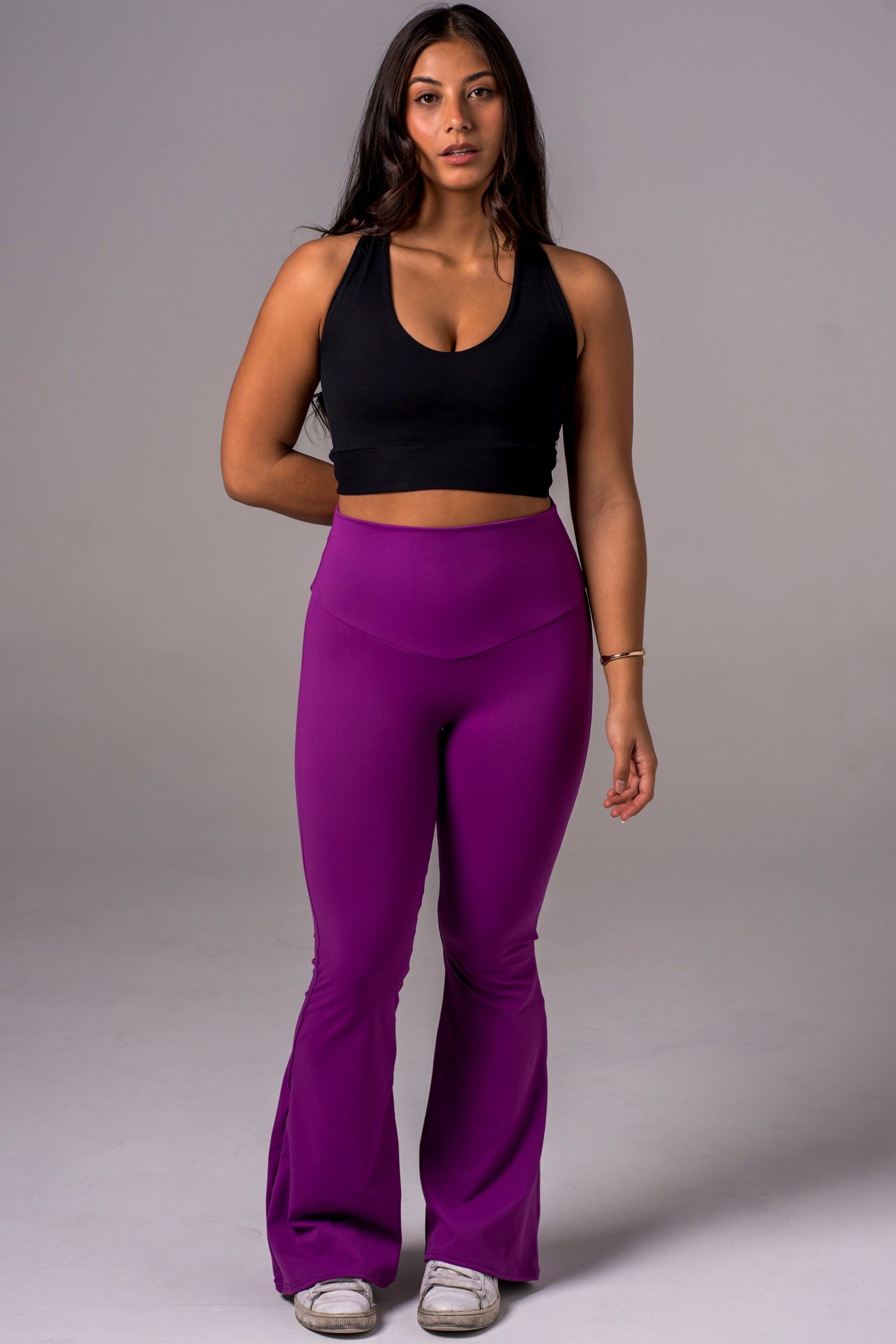 Fuchsia Luxe Pocket Yoga Pants