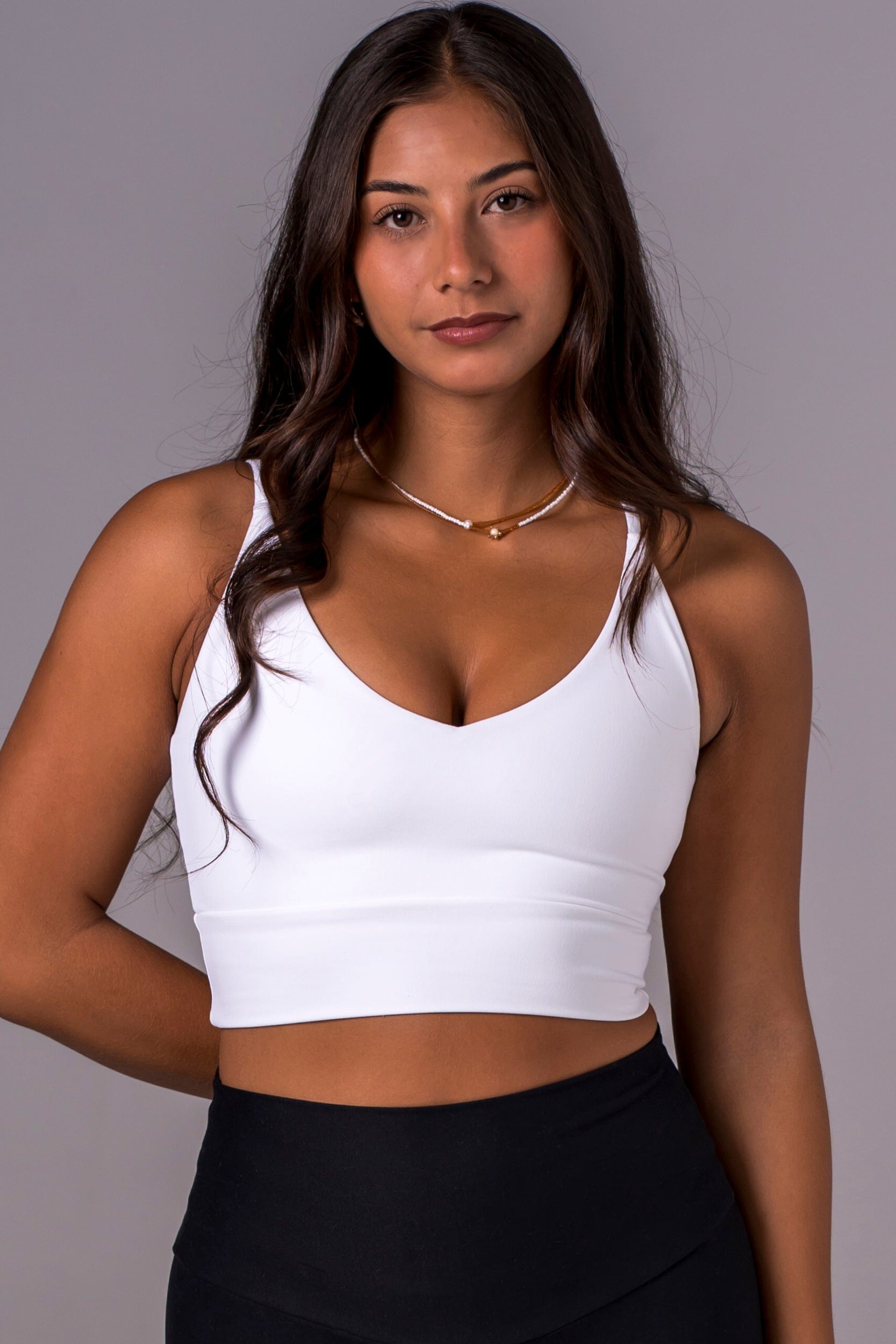 White Luxe Bralette